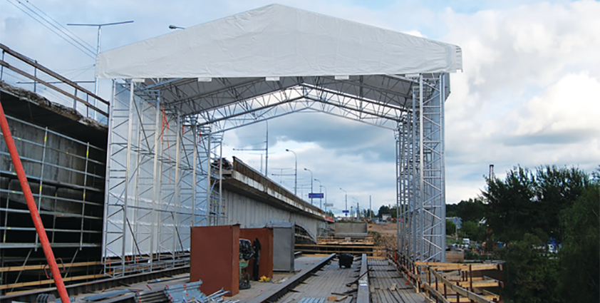 HAKI provides a unique weather protection system in Sweden