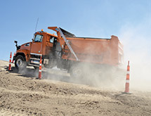 hitachi construction truck