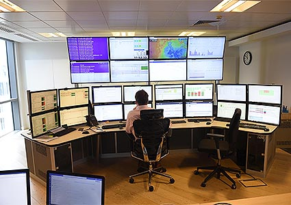 Fkextricity control room