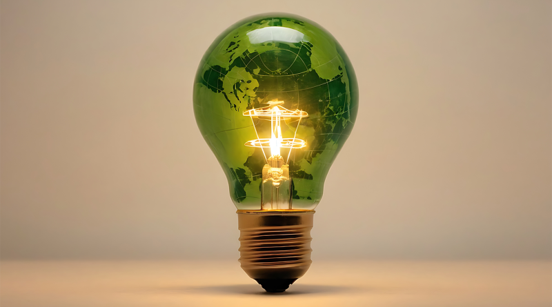 Lightbulb showing North America, USA, Canada and Mexico to support EIA forecast article