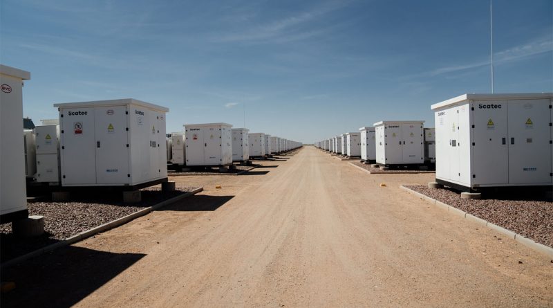 Scatec Secures Major Battery Storage Project in South Africa Scatec battery storage area in South Africa