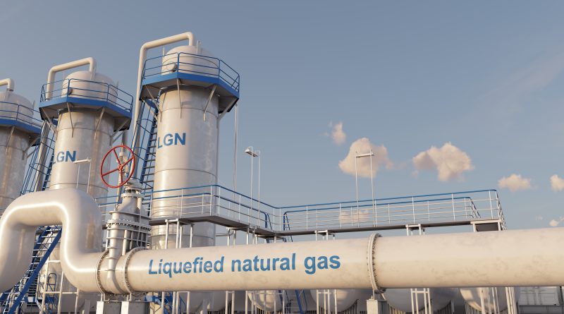 US LNG export terminal supporting growing natural gas exports and global energy supply