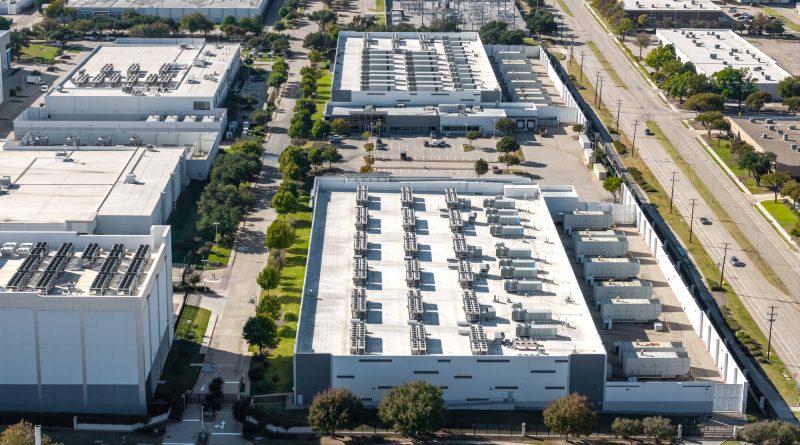 Data center exterior representing rising electricity demand and digital infrastructure growth.