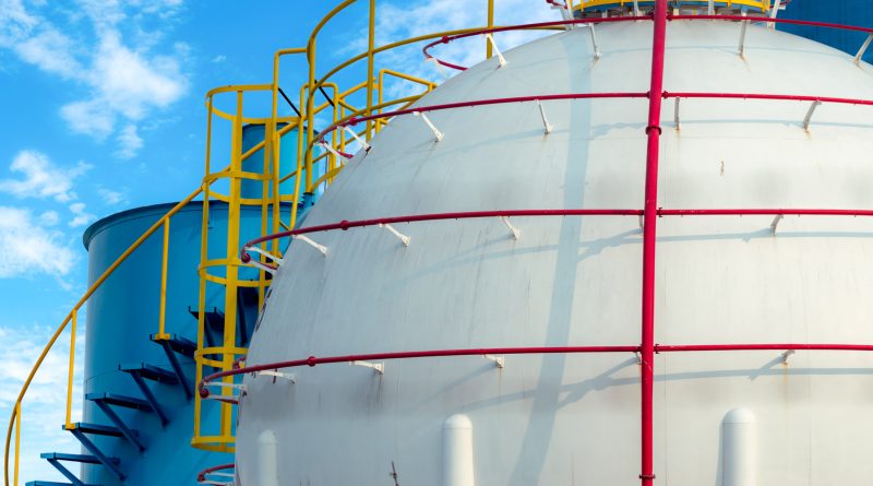 LNG Canada export facility in Kitimat, British Columbia